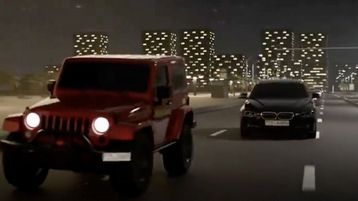 شرطة أبوظبي تحذر من خطورة السير بالمركبة ليلاً من دون أنوار