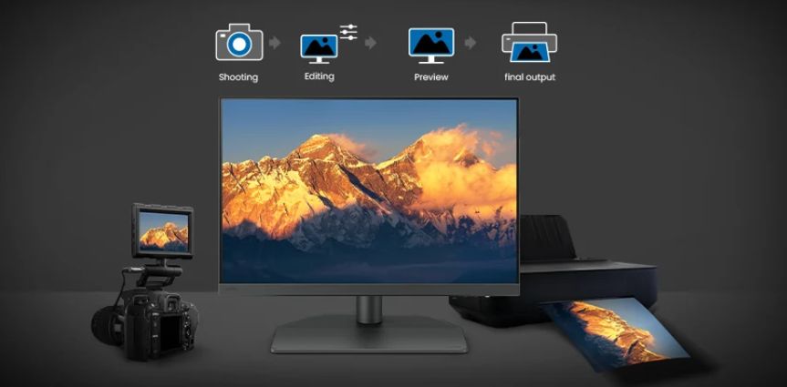 تكنولوجيا: شاشة BenQ SW242Q تنطلق بأعلى دقة في الألوان لدعم المبدعين