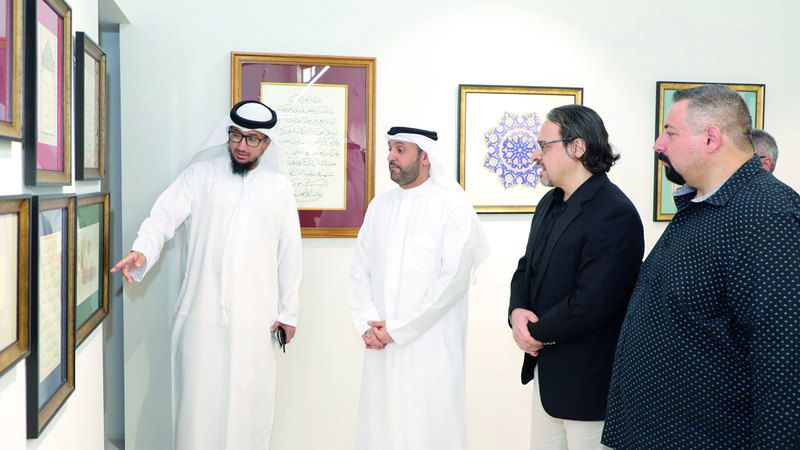 الامارات | «إبداعات خطية وزخرفية»  بأنامل مواهب واعدة
