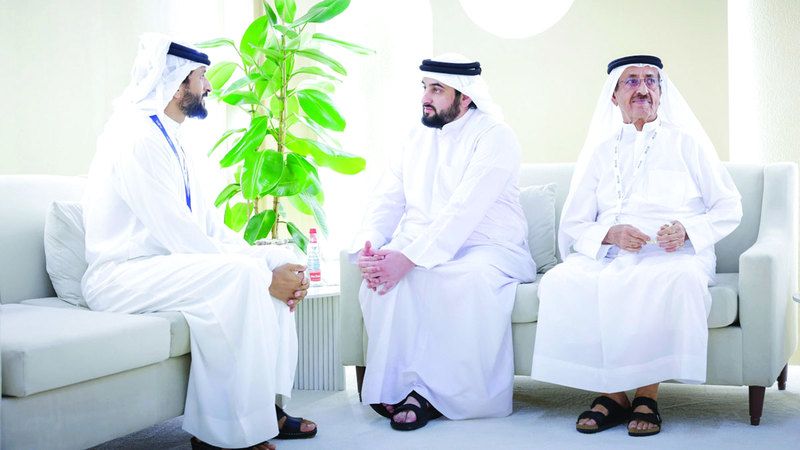 الامارات | أحمد بن محمد وناصر بن حمد يبحثان تمكين الشباب في الإعلام