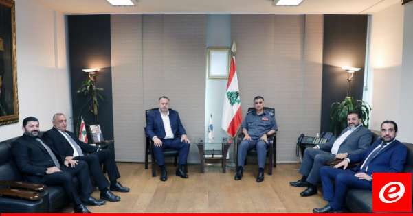 اللواء عثمان بحث مع رئيس المحكمة الدولية لتسوية النزاعات في لبنان في الأوضاع العامة