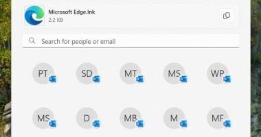 تكنولوجيا: يعنى إيه؟..مايكروسوفت تسهل عليك مشاركة الملفات باستخدام Phone Link على Windows 11