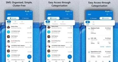 تكنولوجيا: تحديث تطبيق Outlook Lite يتيح لك قراءة وإرسال SMS