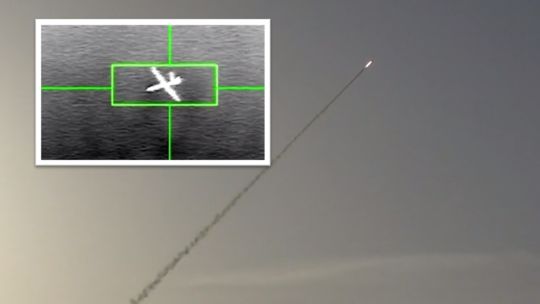 الخليج اليوم .. الحوثيون يعرضون مشاهد إسقاطهم لطائرة "MQ9" الأمريكية بصاروخ أرض جو محلي الصنعِ (فيديو)