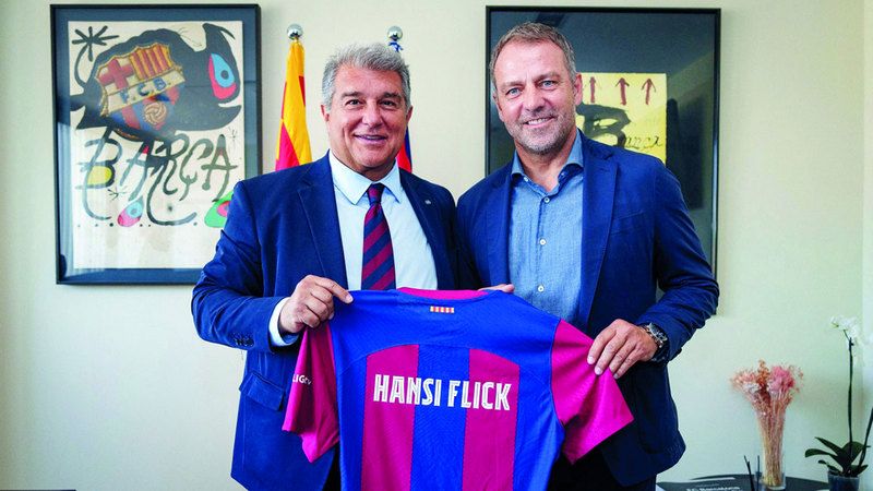 الامارات | الألماني فليك: تدريب برشلونة حلم تحقق