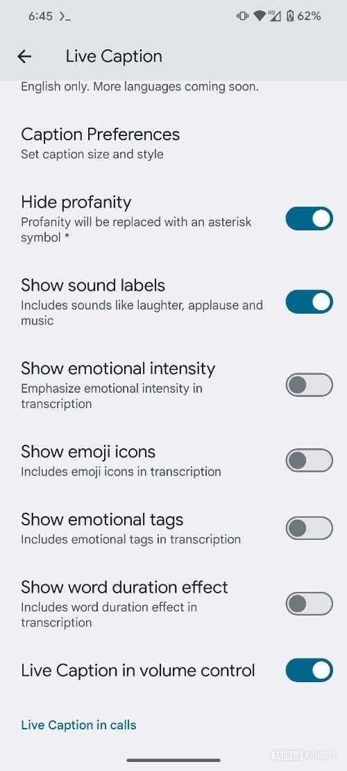 تكنولوجيا: تعيين ميزة Android Live Caption لتصبح أكثر سهولة من خلال التحسينات القادمة
