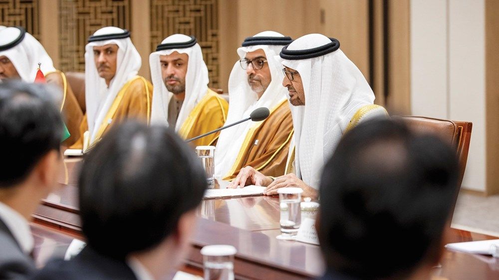 رئيس الدولة والرئيس الكوري: نعمل من أجل السلام والازدهار