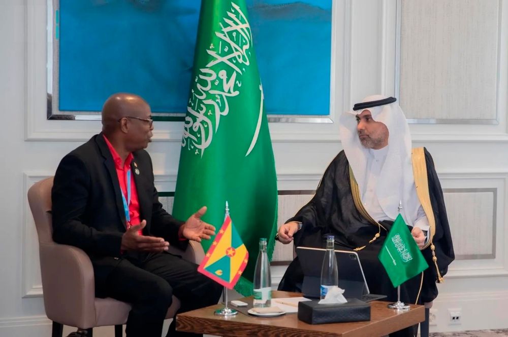 وزير الصحة يبحث مع تعزيز التعاون مع نظيريه في فلسطين وغرينادا