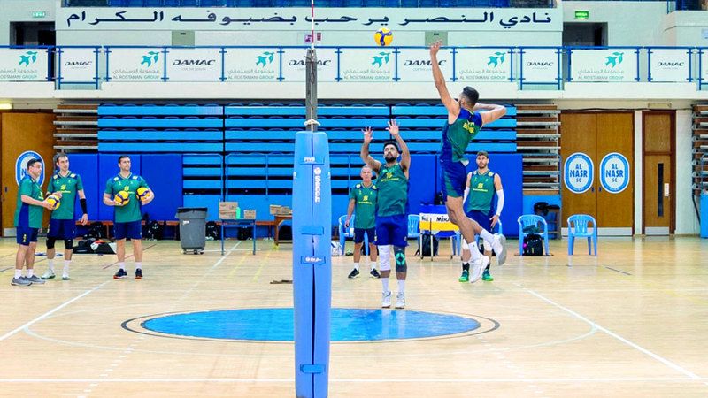 الامارات | منتخب البرازيل للطائرة يستعد لأولمبياد باريس في دبي