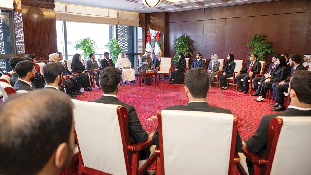 رئيس الدولة: شباب الإمارات ثروة الوطن الحقيقية