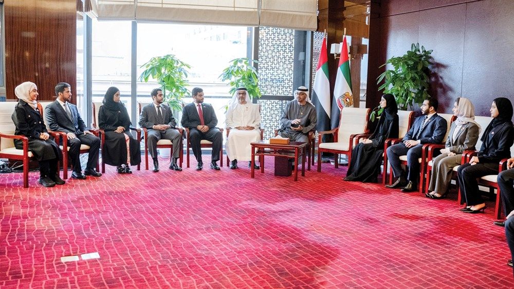 رئيس الدولة: شباب الإمارات ثروة الوطن الحقيقية