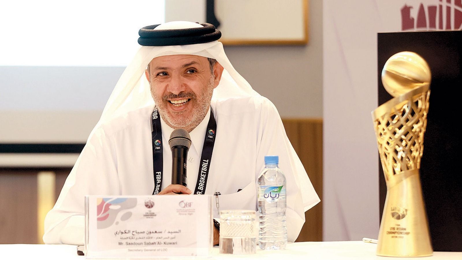 الامارات | الكواري: نجاح قطر في استضافة نهائيات "سوبر-غرب آسيا" للسلة خطوة في طريق أولمبياد 2036