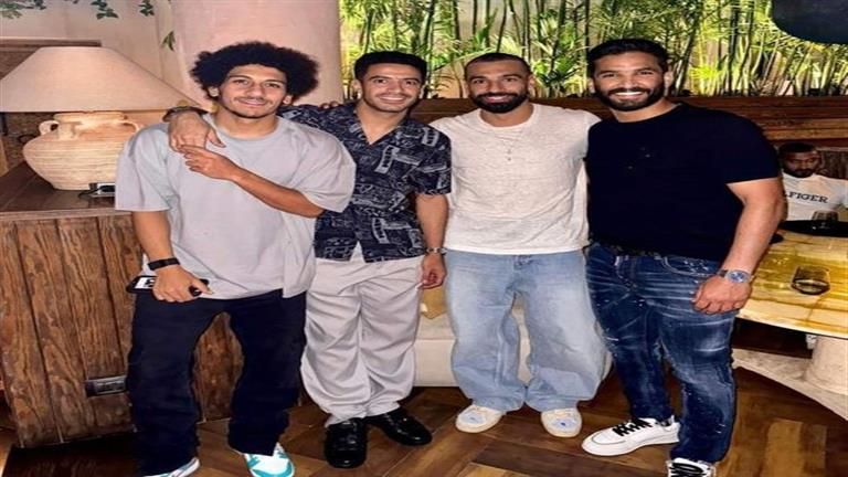 أول ظهور لمحمد صلاح في مصر قبل الانضمام لمعسكر المنتخب (صورة)