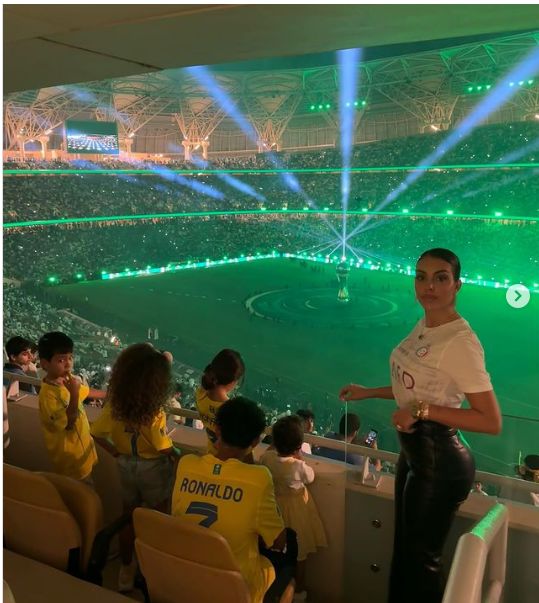 جورجينا عن خسارة كريستيانو أمام الهلال: ضربة جزاء واحدة كانت تفصلنا عن الفوز