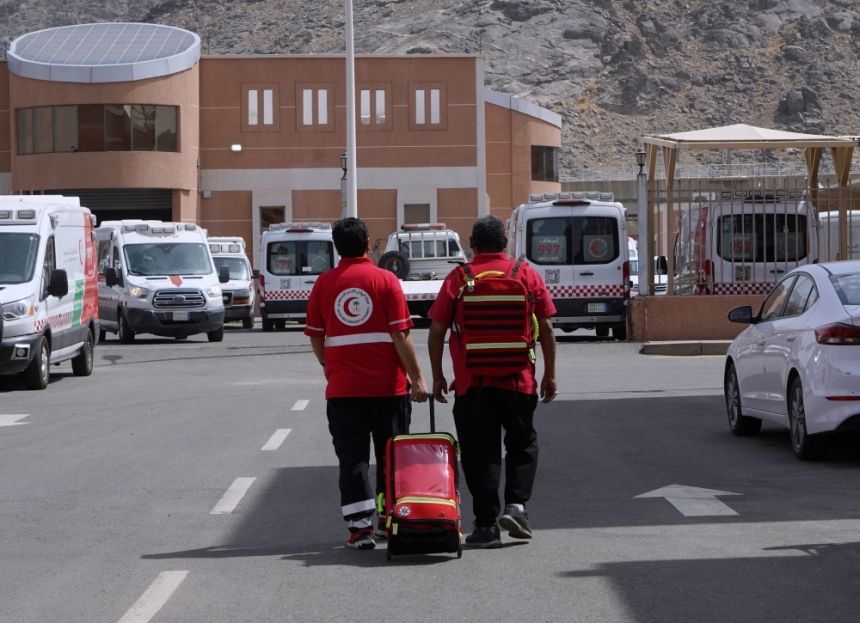 أكثر من 10 مليون قطعة مستهلكات طبية لسيارات الإسعاف المشاركة بالحج