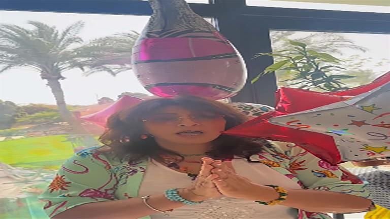 هالة صدقي تحتفل بعيد ميلادها وتكشف سبب اختفائها عن مواقع التواصل