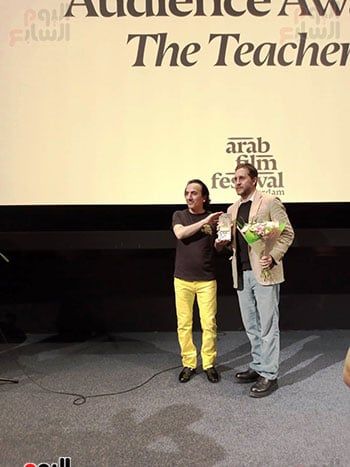 تكريم هشام ماجد بمهرجان روتردام للفيلم العربي.. صور