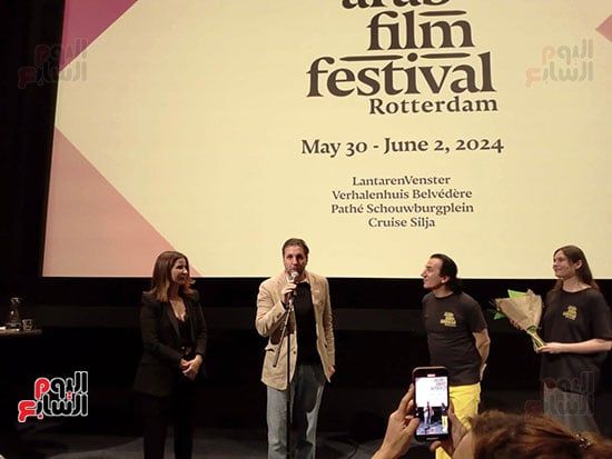 تكريم هشام ماجد بمهرجان روتردام للفيلم العربي.. صور