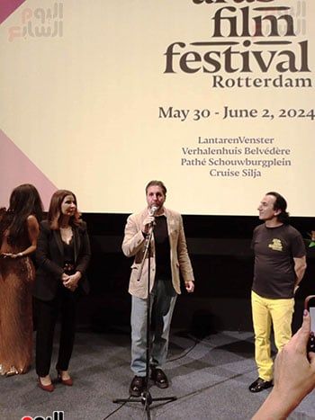 تكريم هشام ماجد بمهرجان روتردام للفيلم العربي.. صور