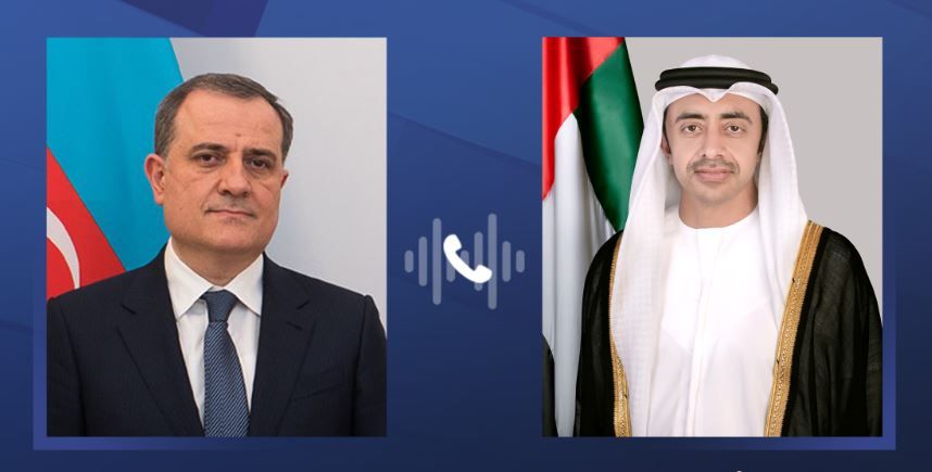 الامارات | عبدالله بن زايد ووزير خارجية أذربيجان يبحثان هاتفيا تعزيز العلاقات الثنائية بين البلدين