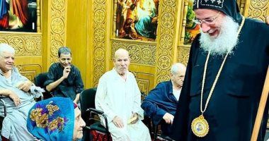 الكنيسة تنظم قداسا للمسنين بشرقى المنيا