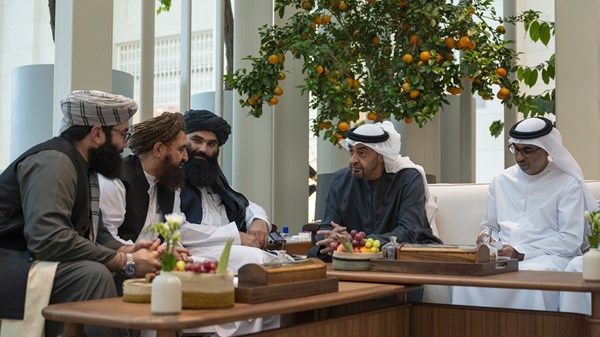 رئيس الدولة يستقبل وزير الداخلية الأفغاني