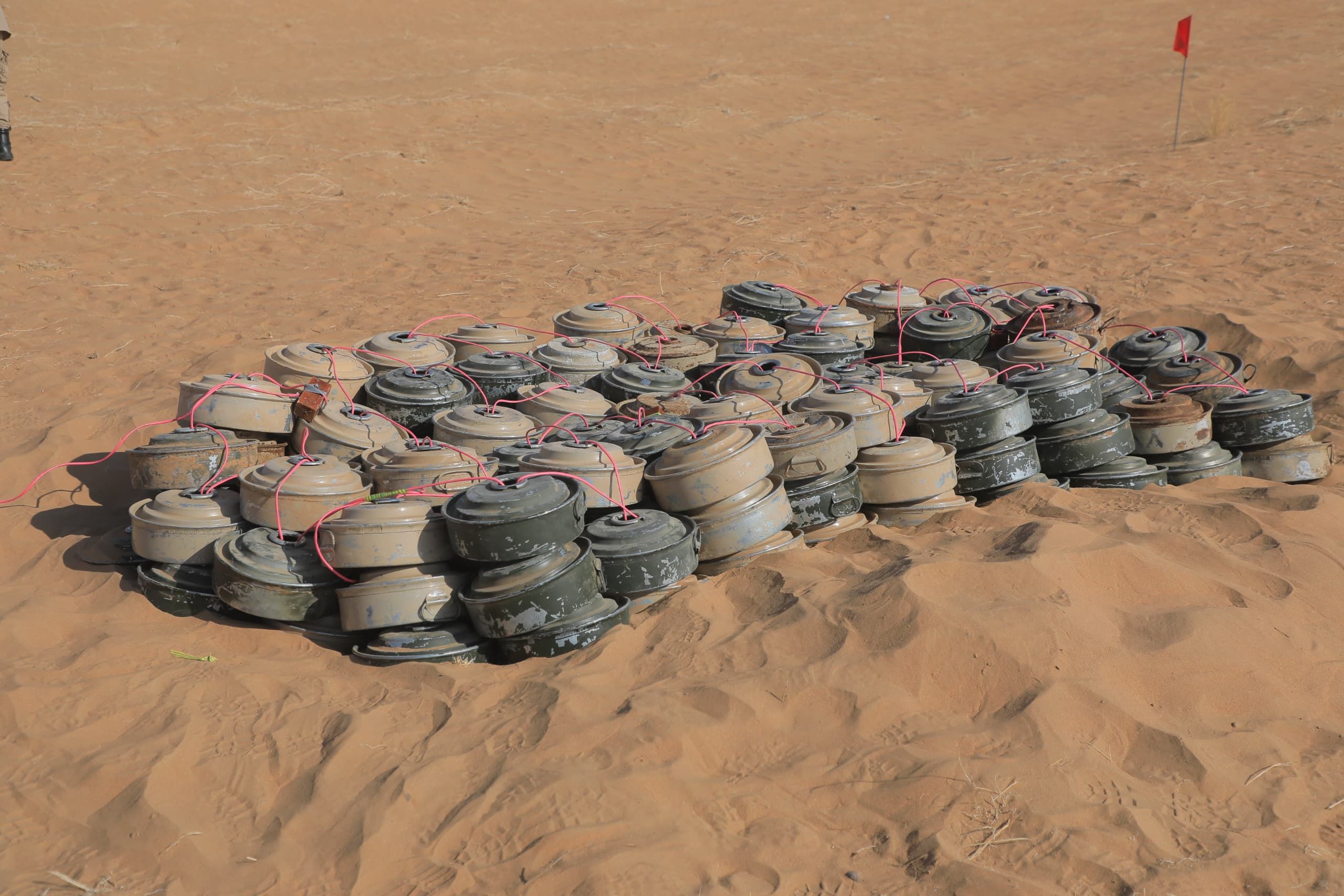 السعودية | مسام: نزع 5726 لغماً وقذيفة غير منفجرة وعبوة ناسفة خلال مايو 2024