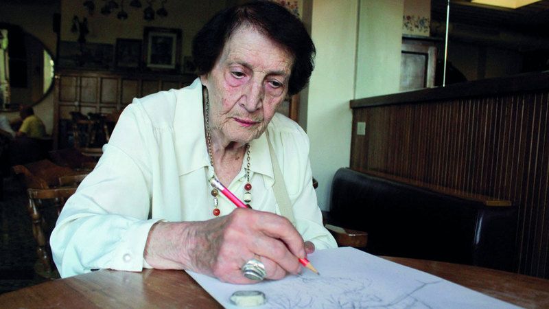 الامارات | فنانة تعشق حارات دمشق.. من أب فرنسي وأم سورية