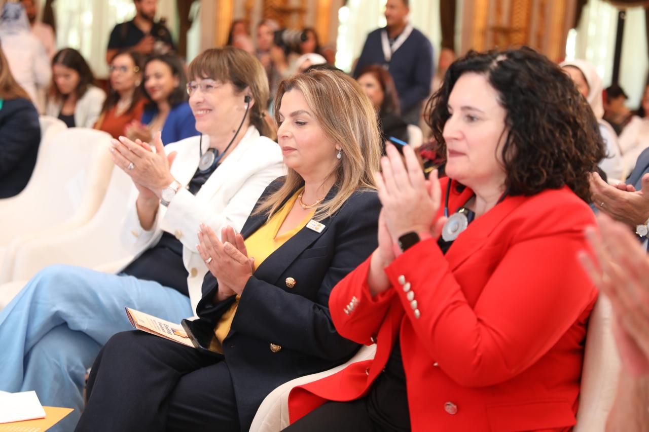 مايا مرسي تشارك في إطلاق مشروع "إنهاء العنف ضد النساء والفتيات في مصر"