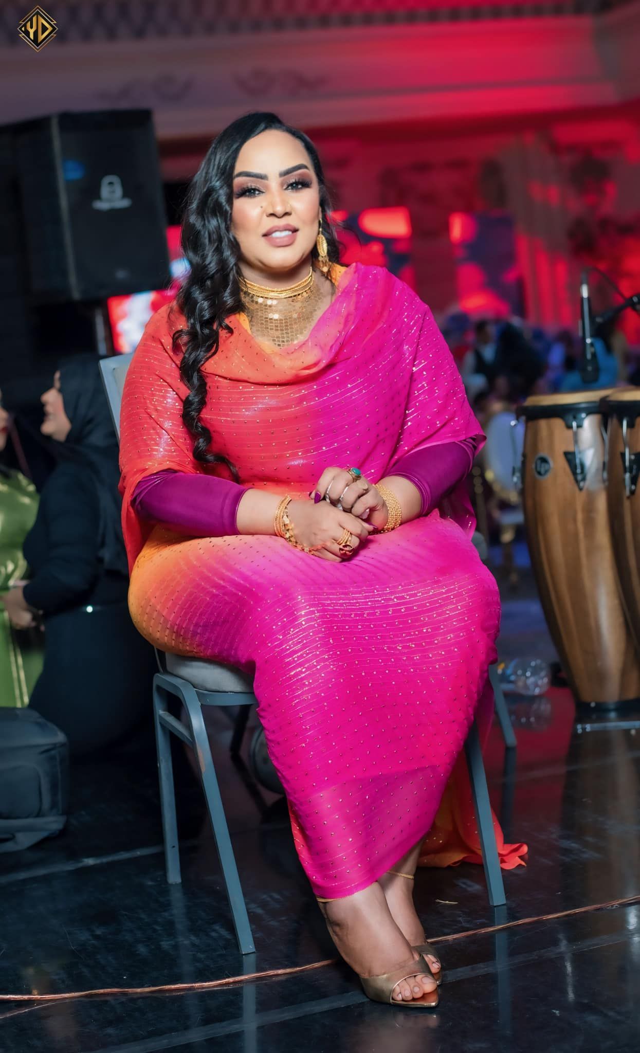 شاهد.. الفنانة هدى عربي تنشر صور من حفلها الأخير بالقاهرة وتقول: (جني وجن زول يعمل فيها فالح علي)