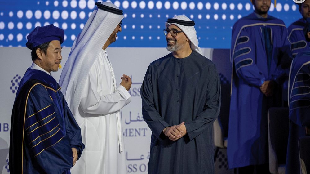خالد بن محمد بن زايد يشهد حفل تخريج دفعة عام 2024 من جامعة محمد بن زايد للذكاء الاصطناعي