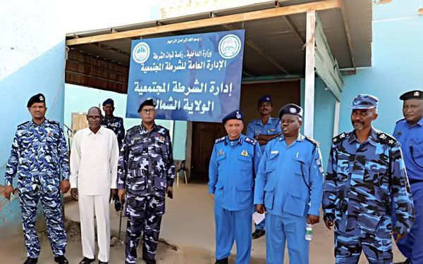 مدير الإدارة العامة للشرطة المجتمعية يصل الولاية الشمالية