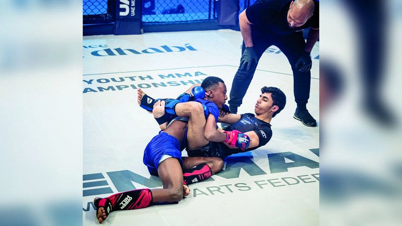 الامارات | 100 بطل واعد يعلنون تحدي الفنون القتالية المختلطة