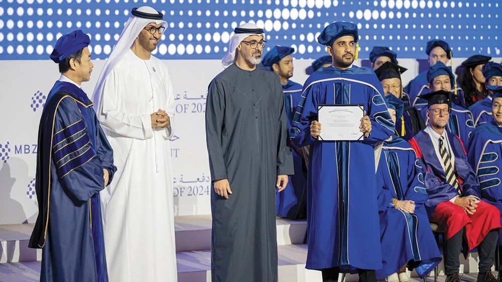 101 خريج من جامعة محمد بن زايد للذكاء الاصطناعي