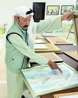 الامارات | الوسط التشكيلي والثقافي ينعى «بيكاسو الإمارات» علي بن ثاني