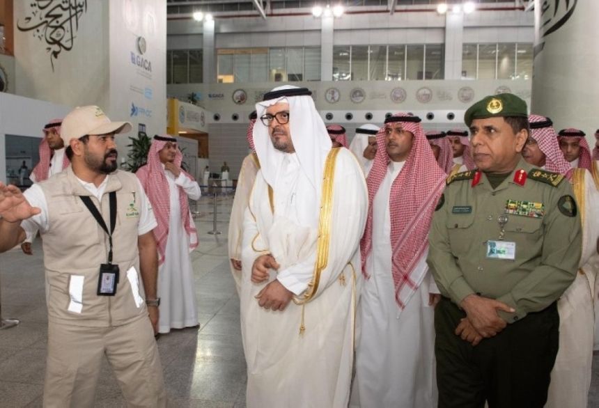 صور.. تفاصيل الخدمات المقدمة في "صالات الحج" بمكة