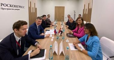 هالة السعيد تبحث مع وزير التنمية الاقتصادية الروسى سبل التعاون المشترك