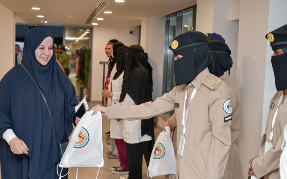 صور.. حرس الحدود يواصل تأمين ضيوف الرحمن القادمين إلى المملكة