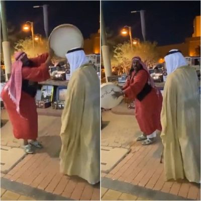 شاهد: وصلة رقص "ترفيهية " على أغنية "ريم رماني تو وأنا على مركاي" داخل سوق الزل بالرياض