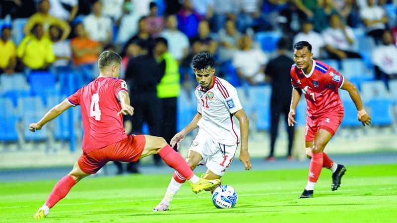 الامارات | تألق الشباب أبرز مكاسب المنتخب أمام نيبال