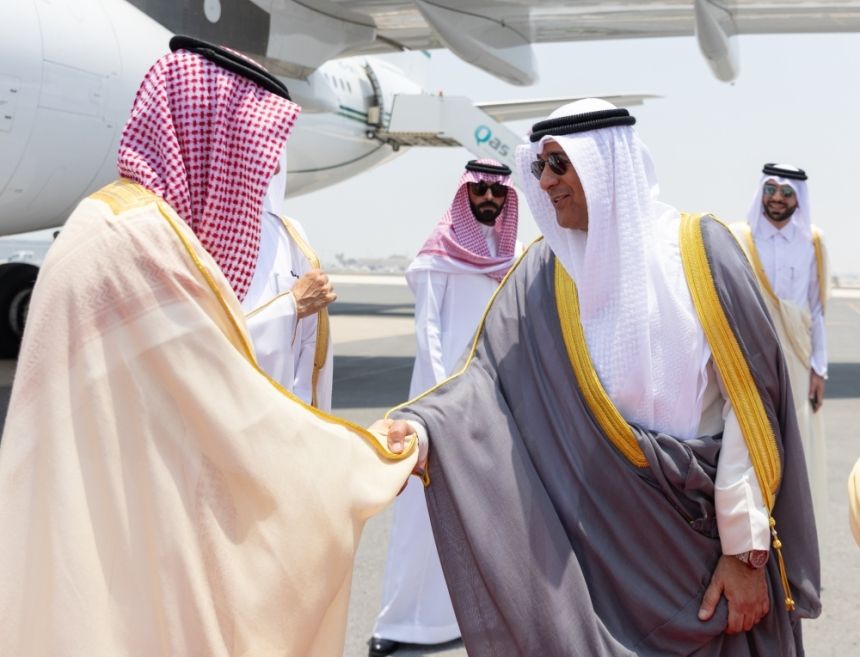 وزير الخارجية يصل قطر للمشاركة في الاجتماع الوزاري لمجلس التعاون