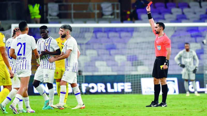 الامارات | أحمد سالم والهرمودي أكثر قضاة الملاعب إدارة لمباريات الدوري