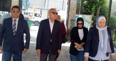 نائب محافظ القاهرة يتفقد مدرسة الطبرى بمصر الجديدة لمتابعة امتحانات ثانوي عام