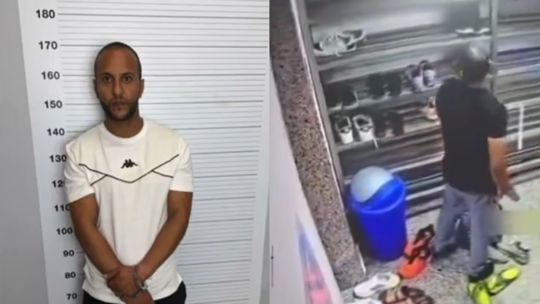 الخليج اليوم .. ضبط رجل من جنسية عربية يسرق أحذية المصلين في أحد مساجد الكويت (فيديو)