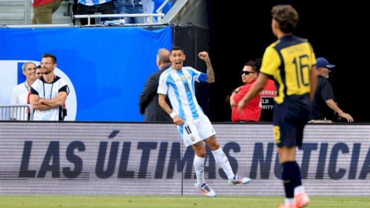 دي ماريا يقود الأرجنتين لفوز ودي على الإكوادور