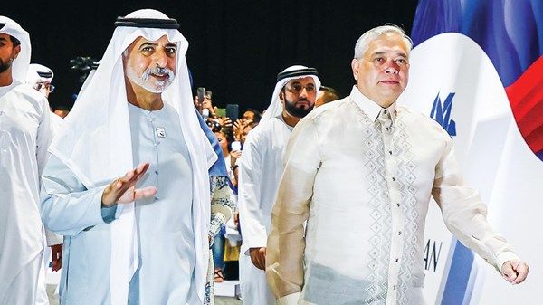 نهيان بن مبارك يشهد احتفالية «الإمارات تحب الفلبين»