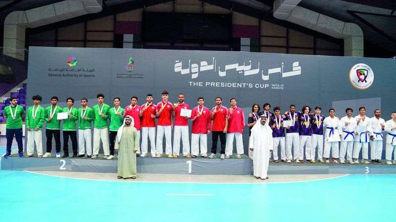 الامارات | الشارقة يتوّج بطلاً لـ «الكاراتيه»