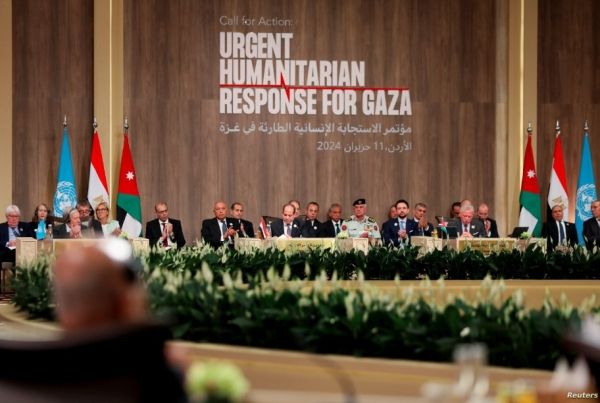 مؤتمر الأردن يطالب بإدخال المساعدات لغزة وحرمان الاحتلال من سلاح التجويع