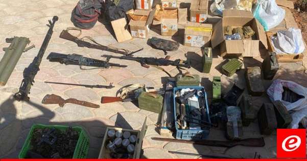 الجيش: دهم منازل متورطين في إشكال وتوقيف شخص في بلدة الشواغير - الهرمل