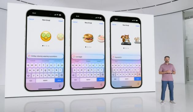 تكنولوجيا: ابل تقدم Genmoji لإبتكار رموز تعبيرية جديدة بتقنية الذكاء الإصطناعي #WWDC24
